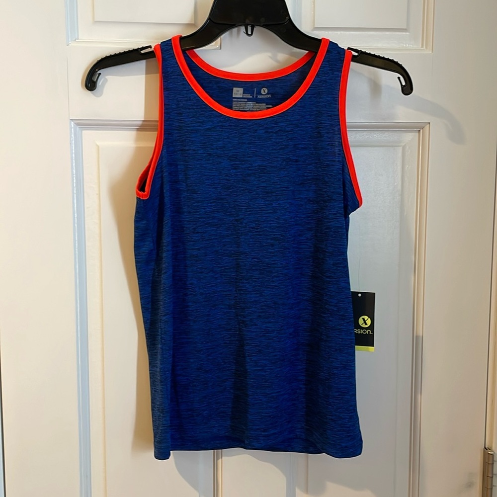 Blue boys tank - Xersion size M (nwt)